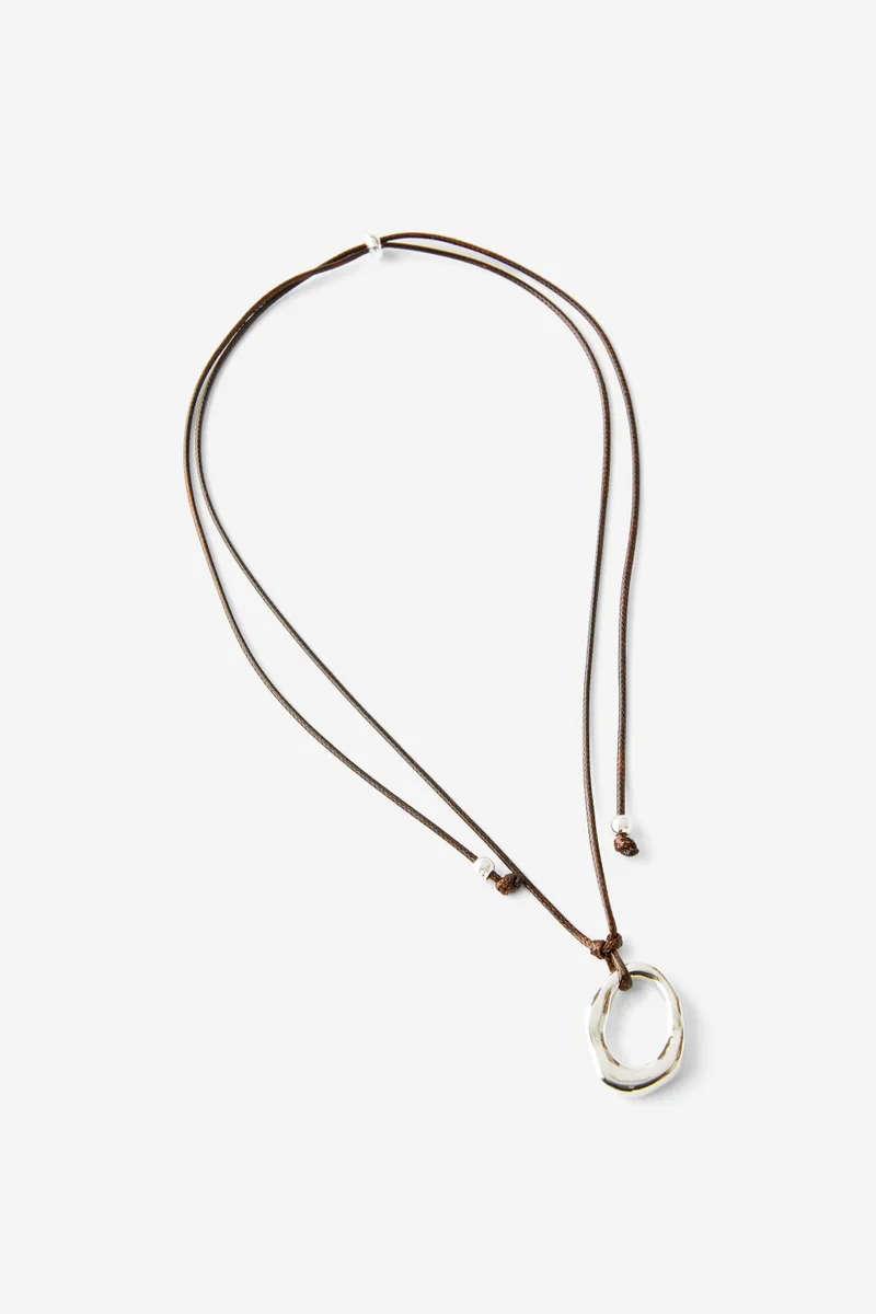 Rubi Cord Pendant Necklace